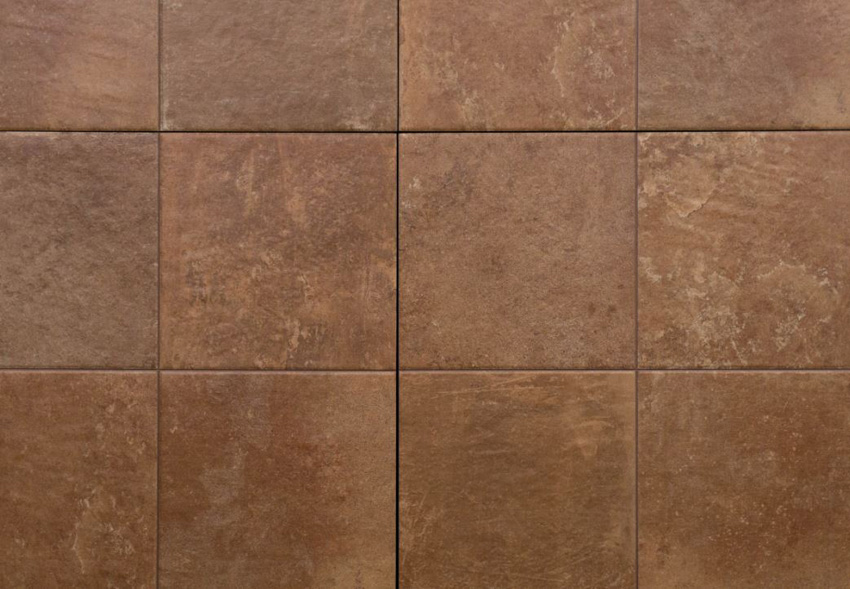 Staal vloertegel Cotto Toscana terracotta