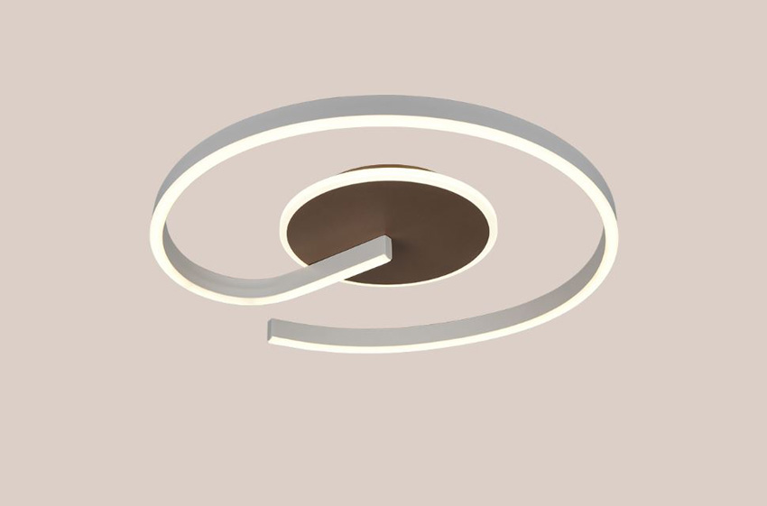 Plafonnier - café - Ø50cm - dimmable - LED - 1x21W - 2300/3000/4000K