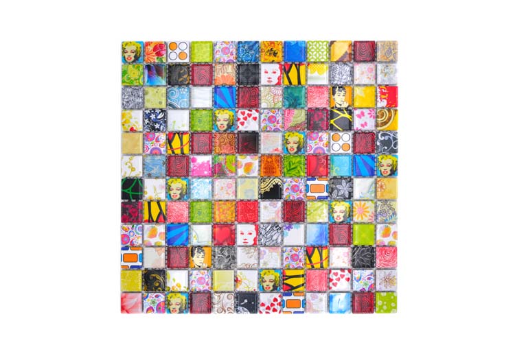 Mosaïque Popstar brillant 30x30cm
