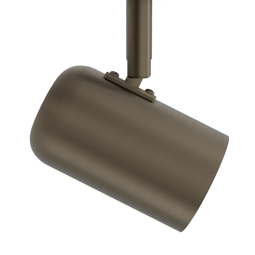 Opbouwspot - bruin - 70x14x16cm - LED - 4x3,7W + 2x1W - 2700/4000/6500K - CCT switch