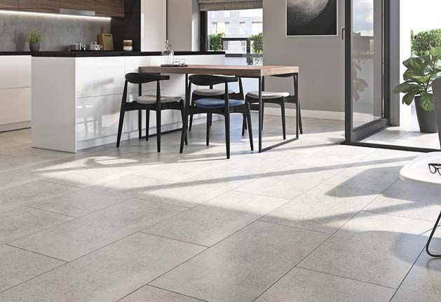 Carrelage mur et sol Genesis gris argent rt 30x60