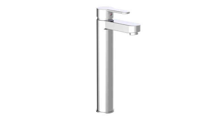 Robinet de lavabo Egon chrome surélevé