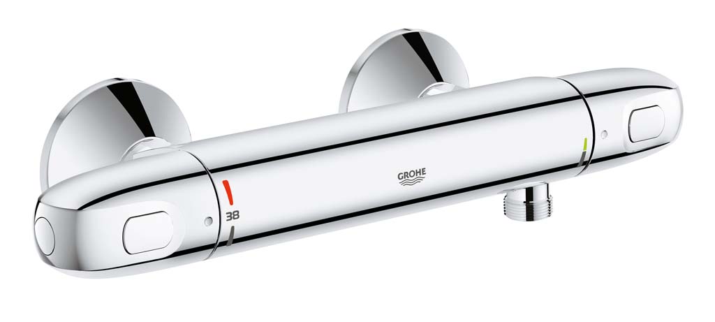 Douchekraan Grohe thermostatisch met cooltouch chroom