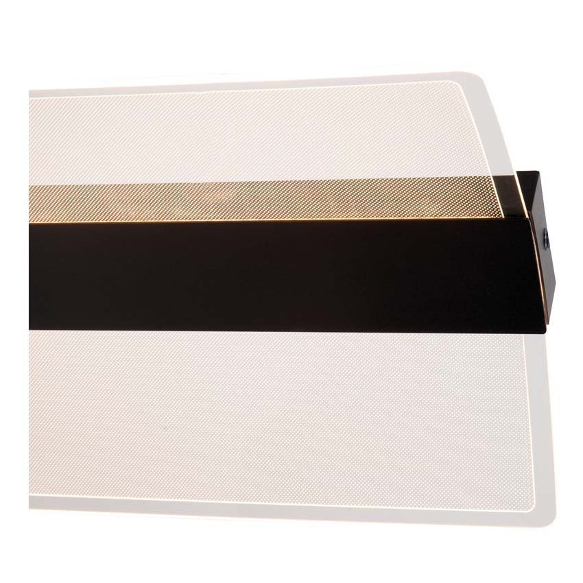 Lucide ALINE - Applique murale Salle de bains - LED - 1x12W 3000K - IP44 - Transparent
