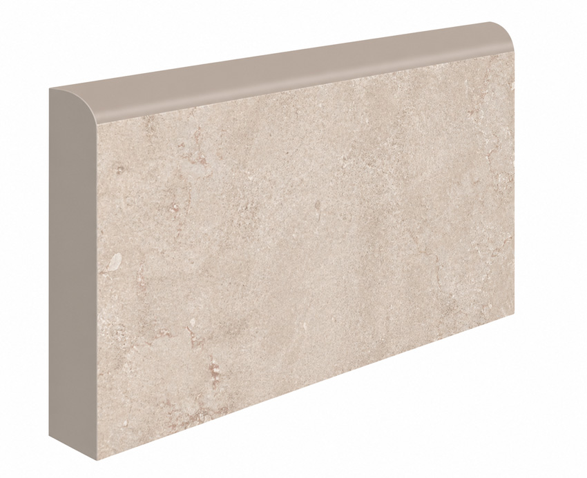 Plinthe Pierre de Bourgogne beige 7x90cm