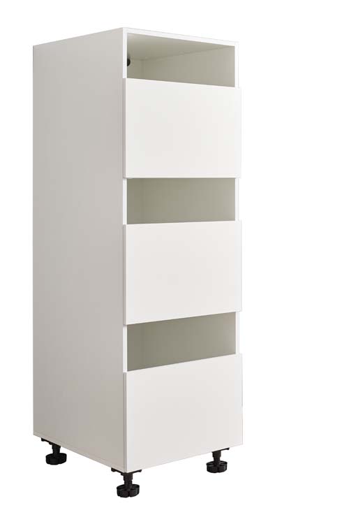 Armoire de machine à laver Decowash armoire 3compartiments 50x162x67.5