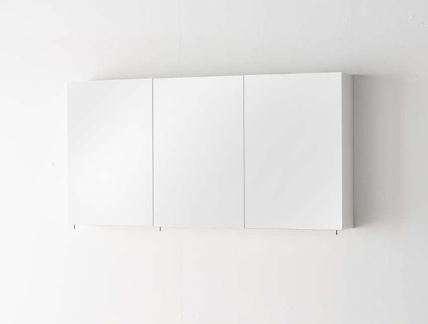 Spiegelkast Tibo/Tony wit 140x70cm