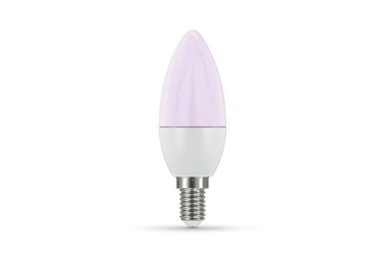 Lampe LED Smart Multicolour/Blanc Bougie E14 4.5W 350LM