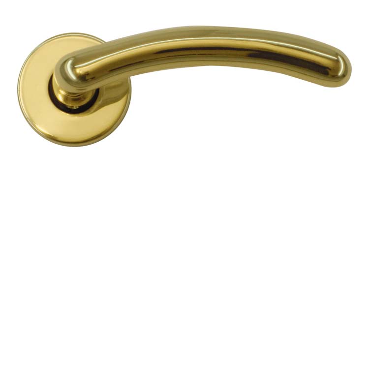 Poignée de porte pro andria cuivre sans rosace