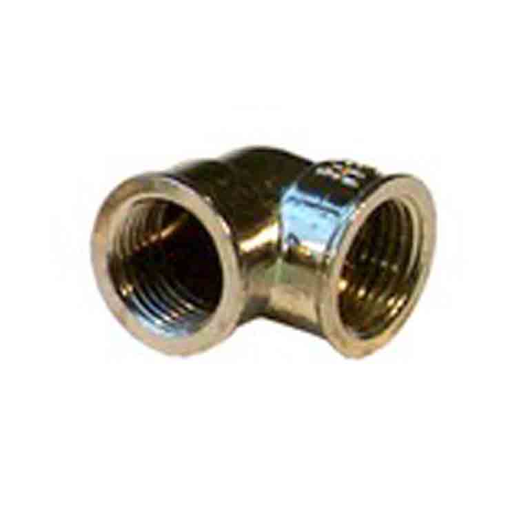 Coude 90degr 1/2FF chrome
