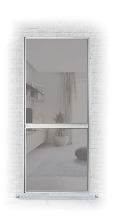 Porte anti-moustique Premium blanche L 1040 x H 2200 droite