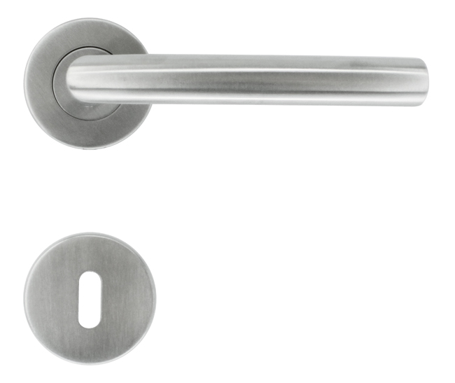 Deurklink inox Venezia 19mm - 14cm