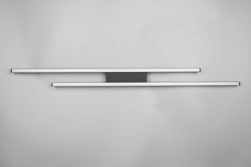 Plafonnier - Noir - 110x8x5cm - LED - 1x22W - 3000K