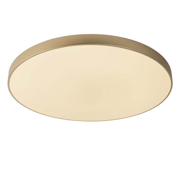 Plafonnier - Ø 80 cm - LED Dim. - 1x80W 2700K - 3 StepDim - Or Mat / Laiton