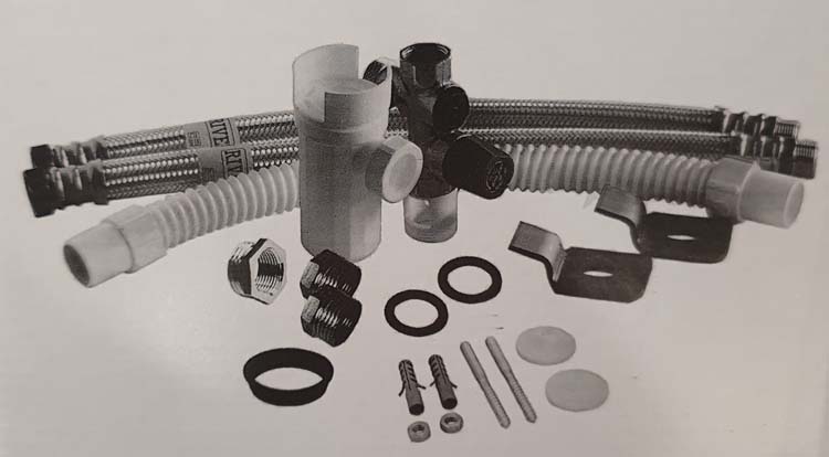 Aansluitset voor boilers 30-200L