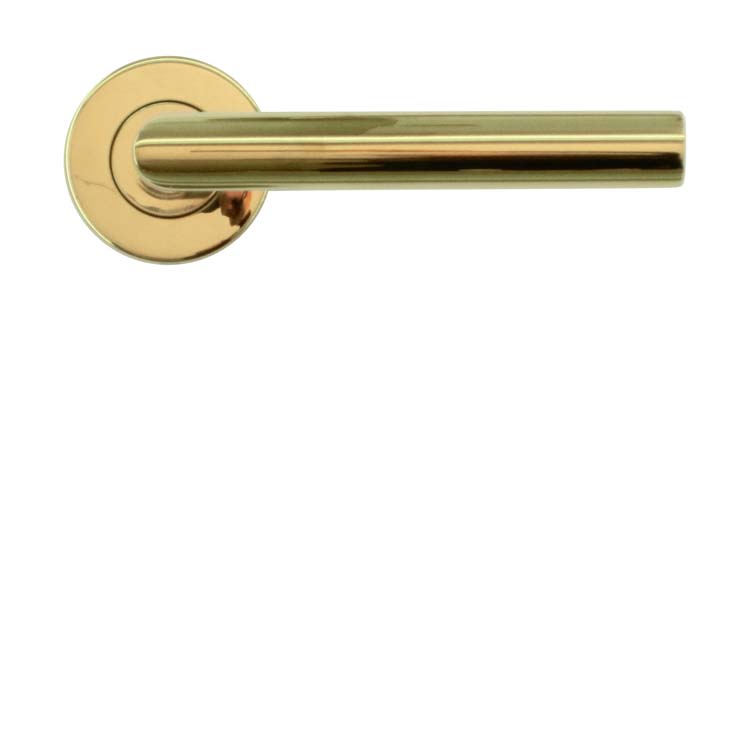 Poignée de porte belluno 19mm titanium sans rosace