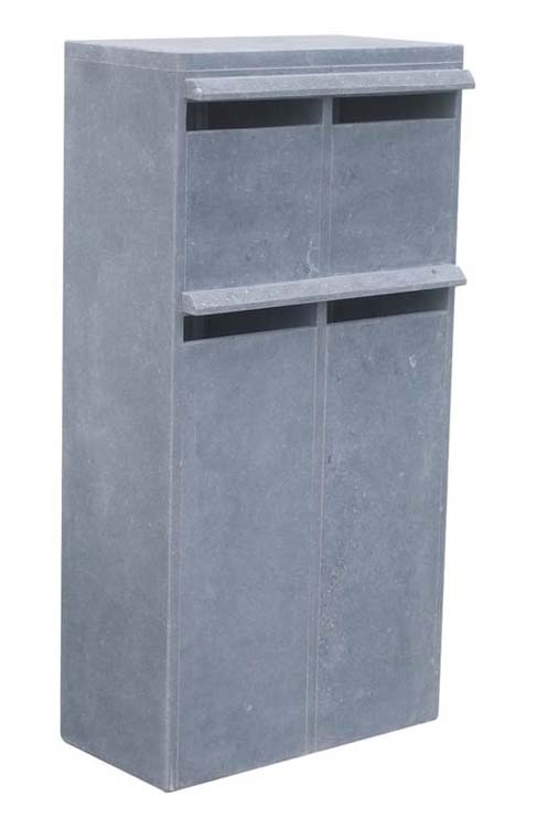 Boîte aux lettres PBB Gouvy 4box 32x62x125cm