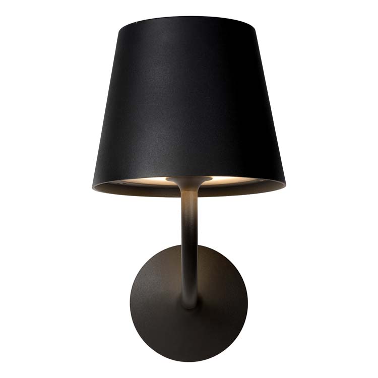 Wandlamp buiten - zwart - LED - 7W - 3000K - IP65