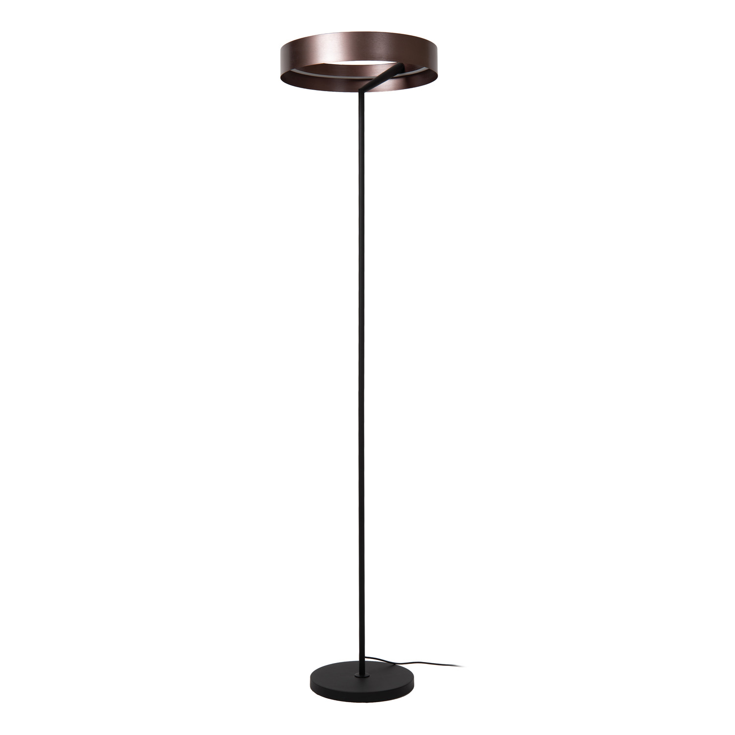Lampadaire - Ø40cm - LED - CCT - 1X24W 2200K/3000K - Café