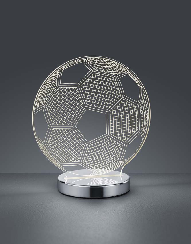 Lampe de table football 600 lumes 7W h 22 cm