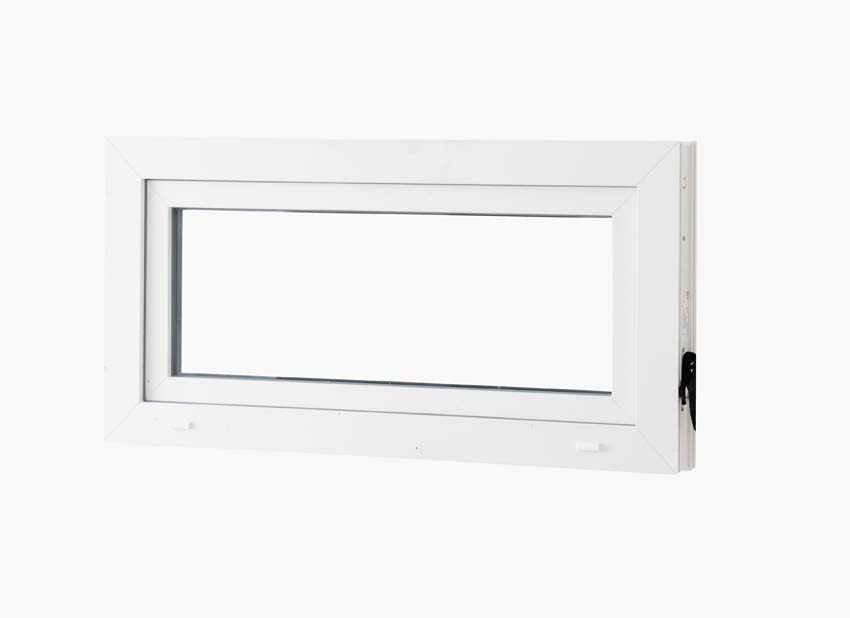 Valraam pvc Deceuninck Elegant Infinity wit/wit B1000xH500 mm