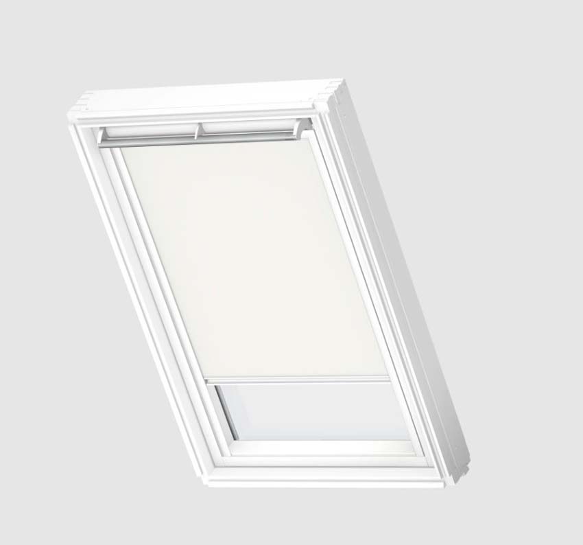 Store enrouleur Velux occultant à commande manuelle blanc PK04 1025SWL