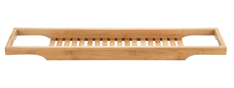 Etagère baignoire Wenko Bambusa bambou