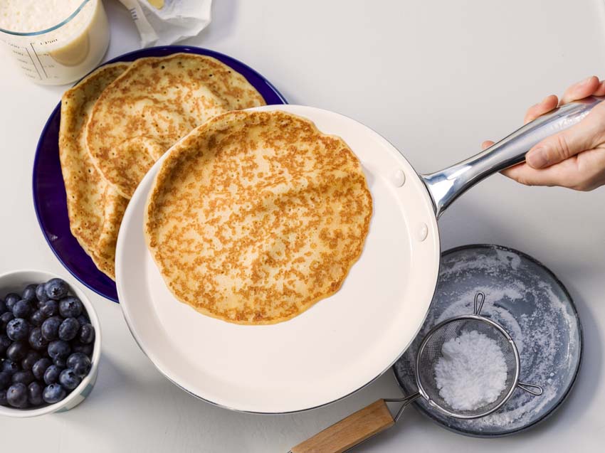 Pannenkoekenpan Dagelijkse Kost Proline PFAS-vrij zilver Ø24cm