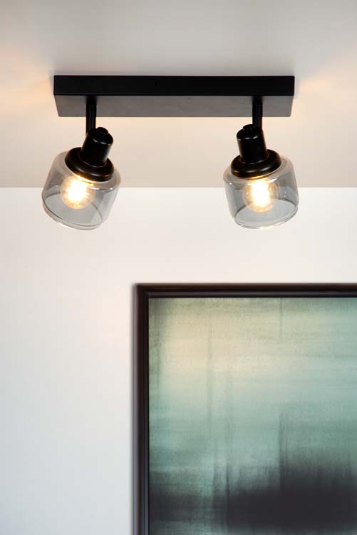 Lucide BJORN - Spot plafond - 2xE14 - Noir