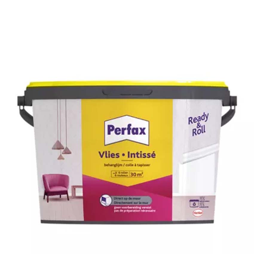 Perfax Ready & Roll vlies-behanglijm 4,5kg