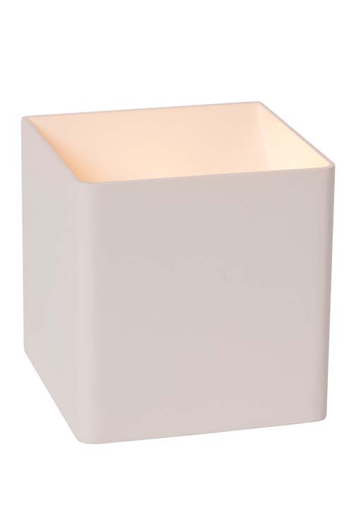 Wandlamp binnen/buiten - wit - dimbaar - LED 1x6W - 2700K - IP54 - beweging- & dag/nacht sensor - oplaadbaar