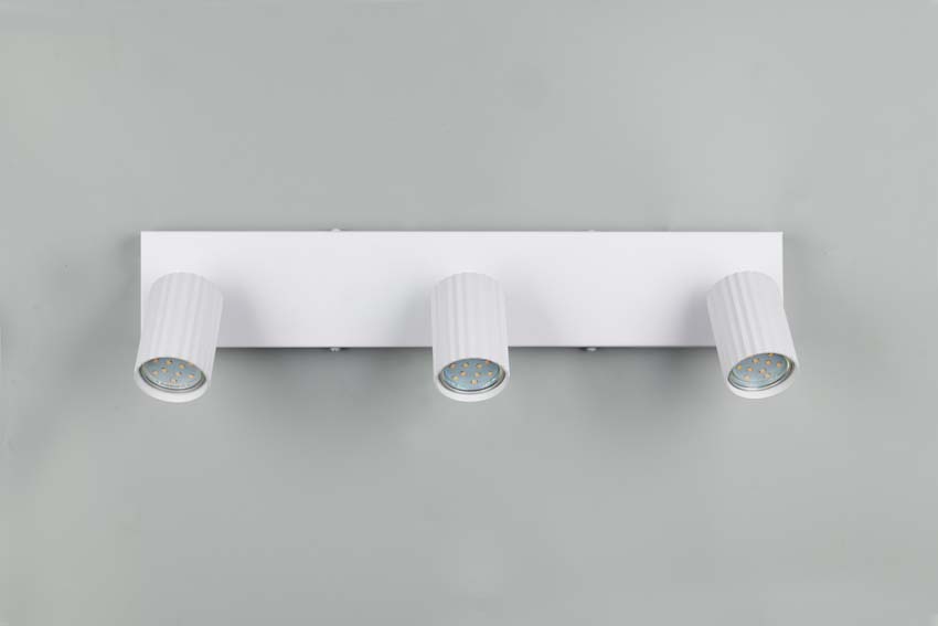 Spot en saillie - Blanc - 50x9x14,5cm - Dimmable - GU10 - 3x10W