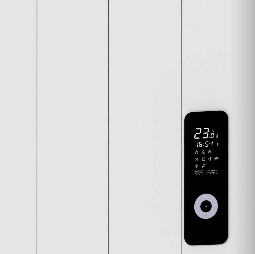 Elektrische radiator 160x54cm 2000W wit WiFi