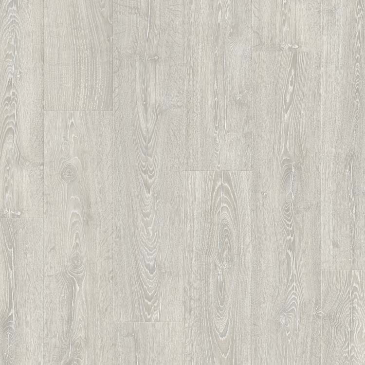 Stratifié Quick-Step Impressive Ultra 12mm chêne patiné classique gris 138x19cm