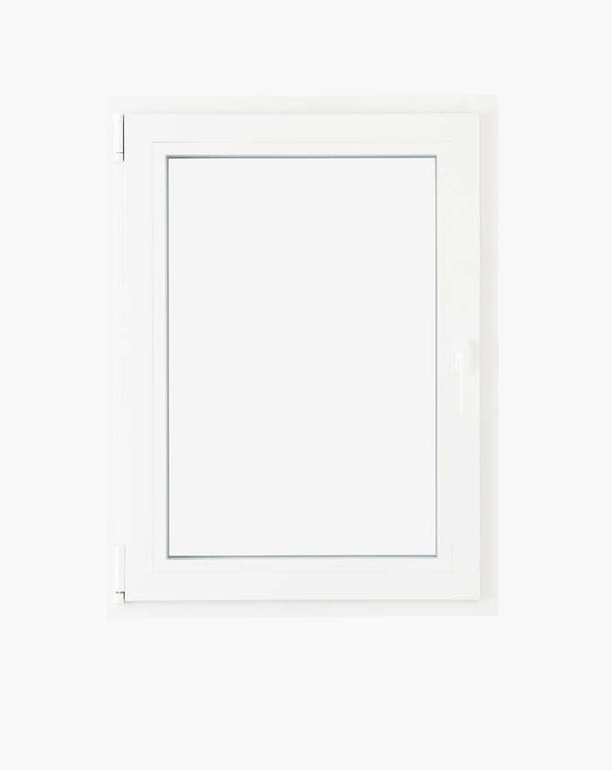 1-VL draaikiepraam pvc Deceuninck Elegant Inf wit/wit B1000xH1200 mm L 1-VL draaikiepraam pvc Deceuninck Elegant Inf wit/wit B1000xH1200 mm L