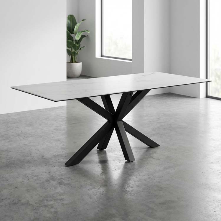 Eetkamertafel Volcano wit