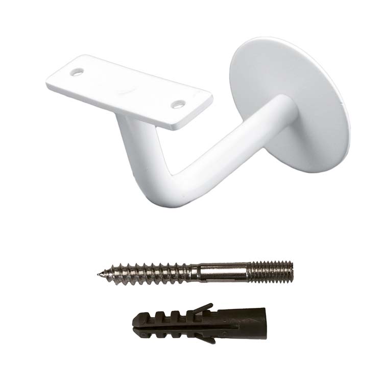 Support main courant proe plat blanc