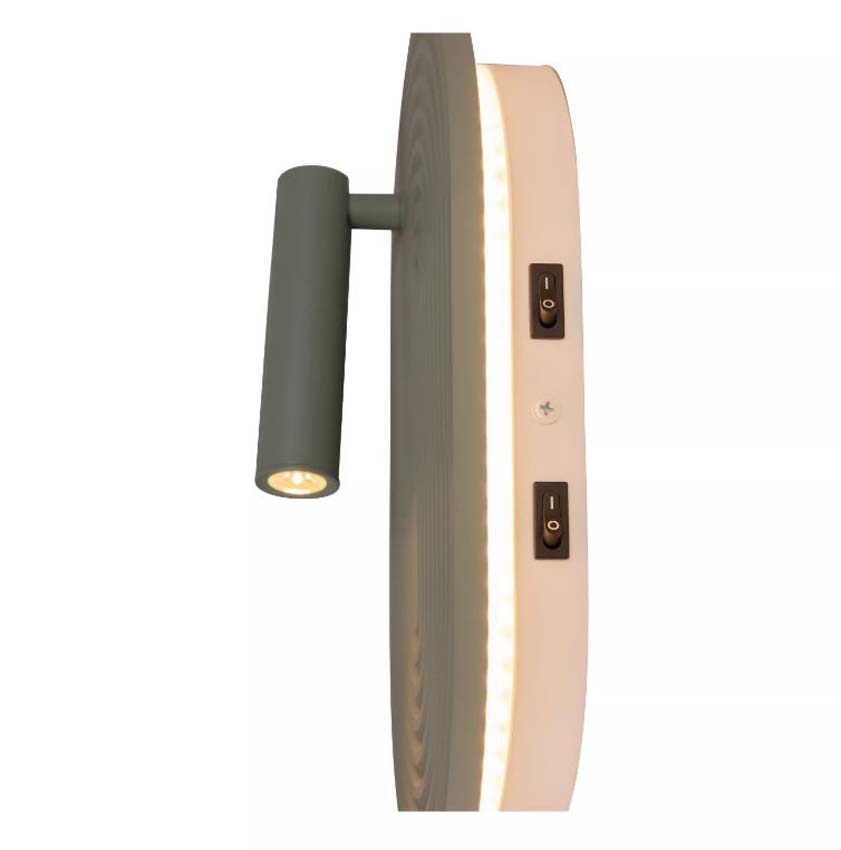 Lucide Essential Carmino - Applique murale - LED - 1x14W 2700K - Vert