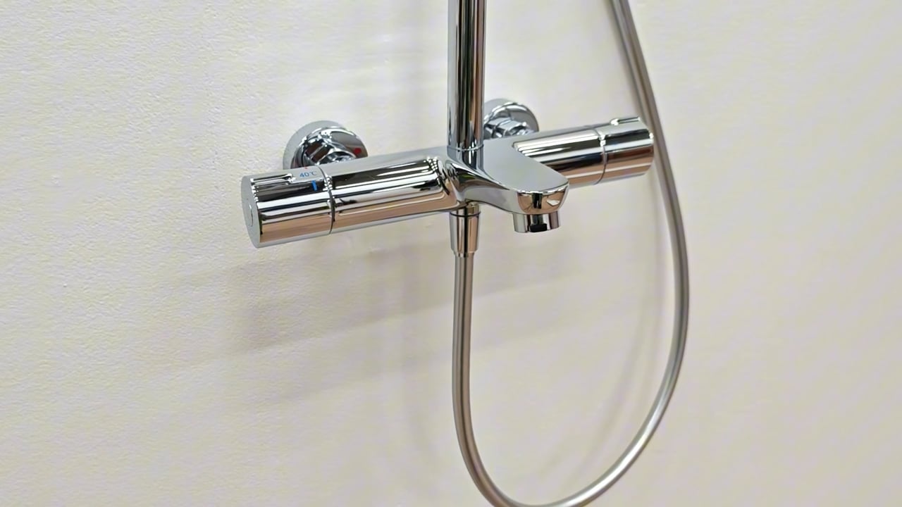 Bad- en doucheset Hoax thermostatisch chroom