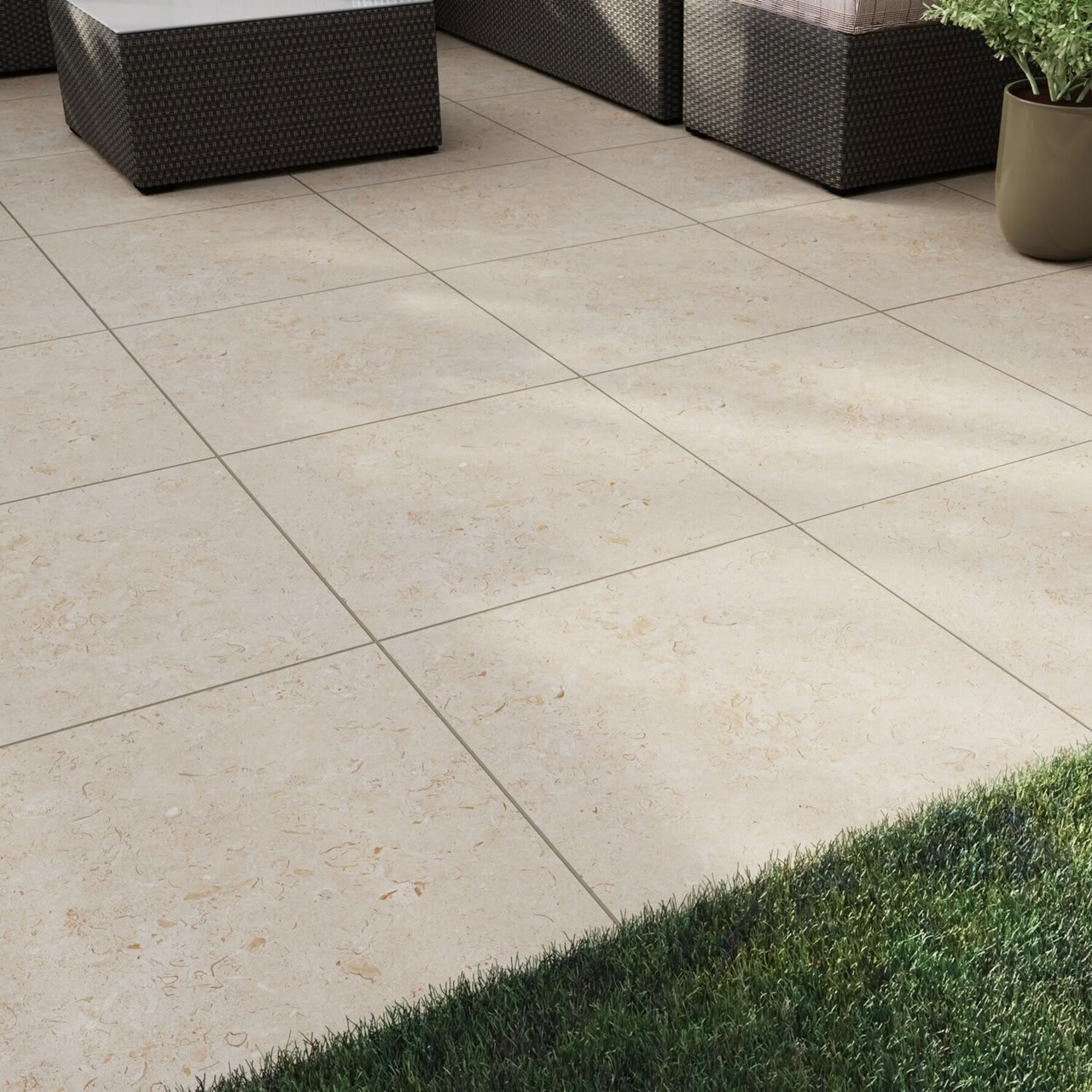 Dalle de terrasse Sahara 60x60x2cm