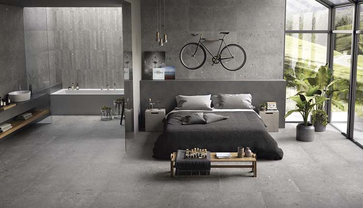 Carrelage de sol et mural Ego Grigio gris 60x60cm