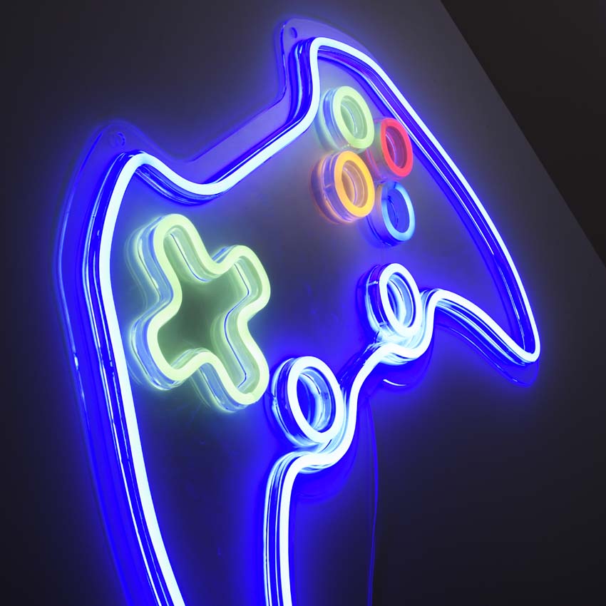 Wandlamp - neon game - 7W