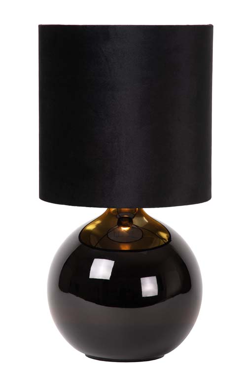 Lampe de table - noir - H46cm - E27 - 40W