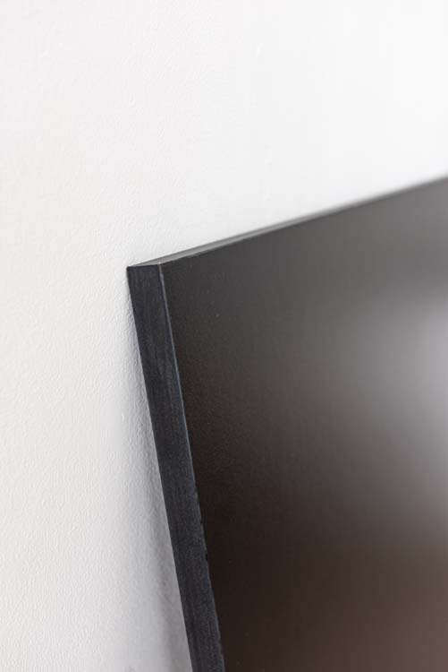 Achterwand voor keukeneiland Plenti zwart 120cm