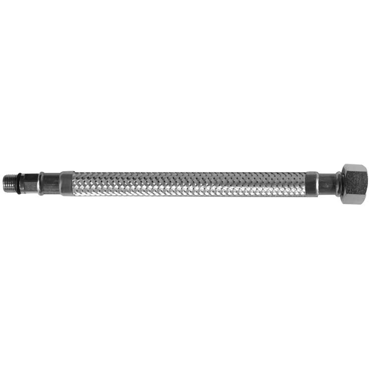 Aanvoerflexibel moer 3/8F x M8 75cm