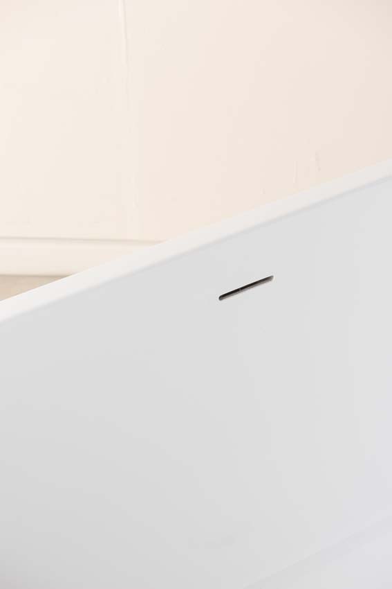 Baignoire îlot Brad blanc brillant 170x80cm