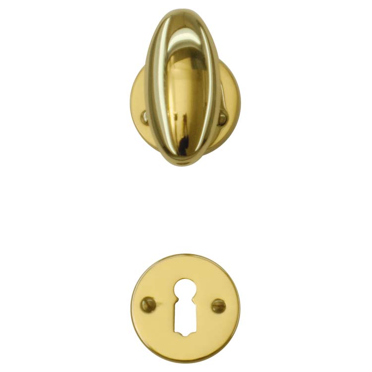 Poignée de porte pro lecce modèle vieux cuivre rosace barbe