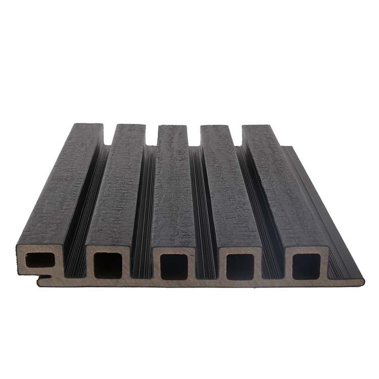 Gevelpaneel line up outdoor composiet zwart 2,5x19,6x290cm
