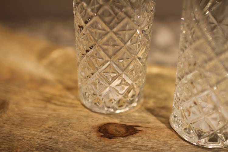 Verre à boire vintage 7x15 cm