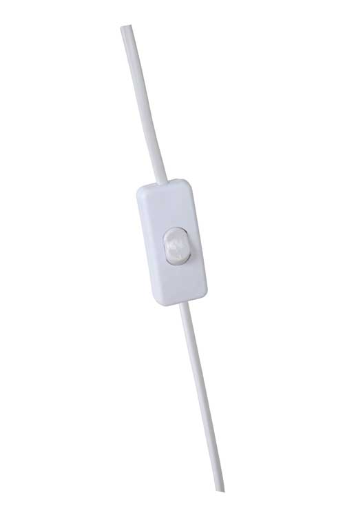Lucide SEBO - Bedlamp - E27 - Wit
